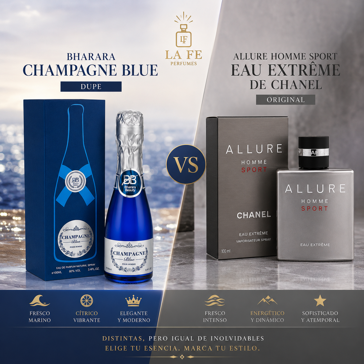 Bharara Champagne Blue Men 100ml EDP